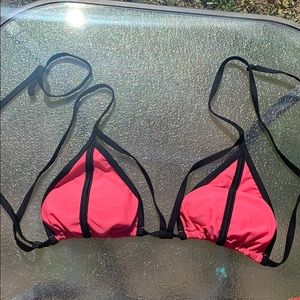 New without tags Express pink bikini top